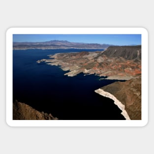 Lake Mead Arizona and Nevada USA America Sticker